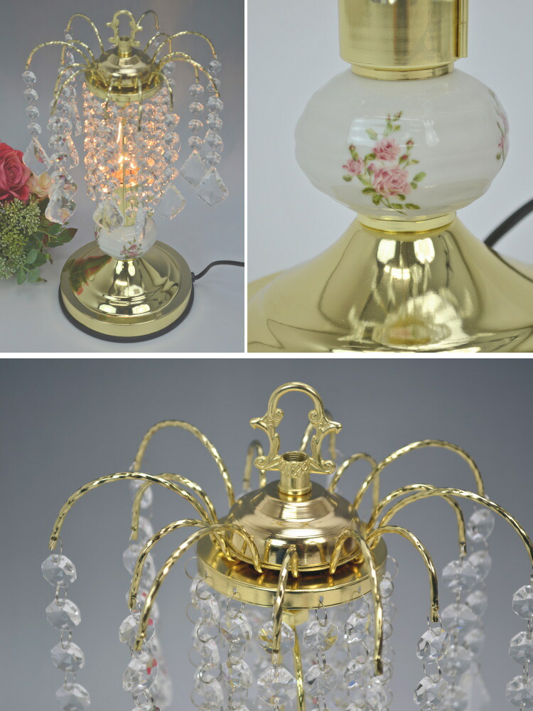 Planta Chandelier Table Lamp Touch Sensor Antique Clear Chandelier Table Lamp Touch Sensor Antique Clear Desk Gold Gl Crystal Fashion Clic Clical Interior Imported Gadgets European Style
