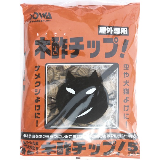 忌避効果のあるマルチング材 木酢チップ 屋外専用 5l 10p26mar16 格安激安