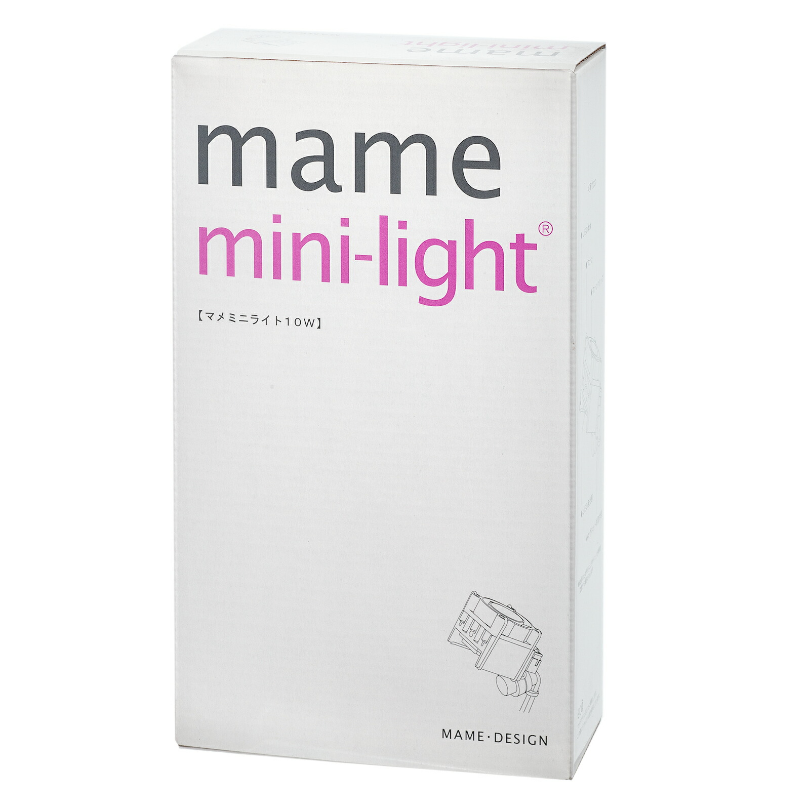 マメデザイン　マメミニライト　１０Ｗ　ＷＨ（ホワイト）（ｍａｍｅ　ｍｉｎｉ－ｌｉｇｈｔ）　水槽　照明