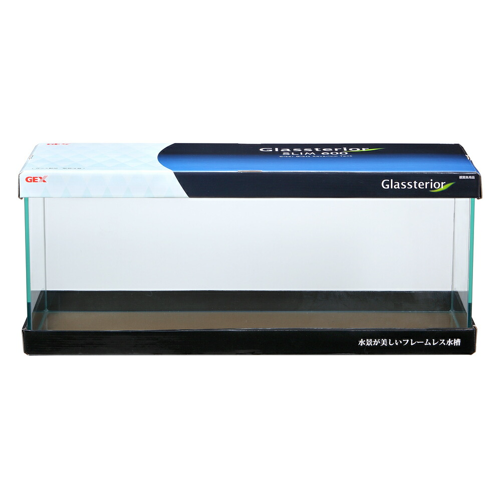 楽天市場】GEX グラステリアスリム900 90cm水槽 