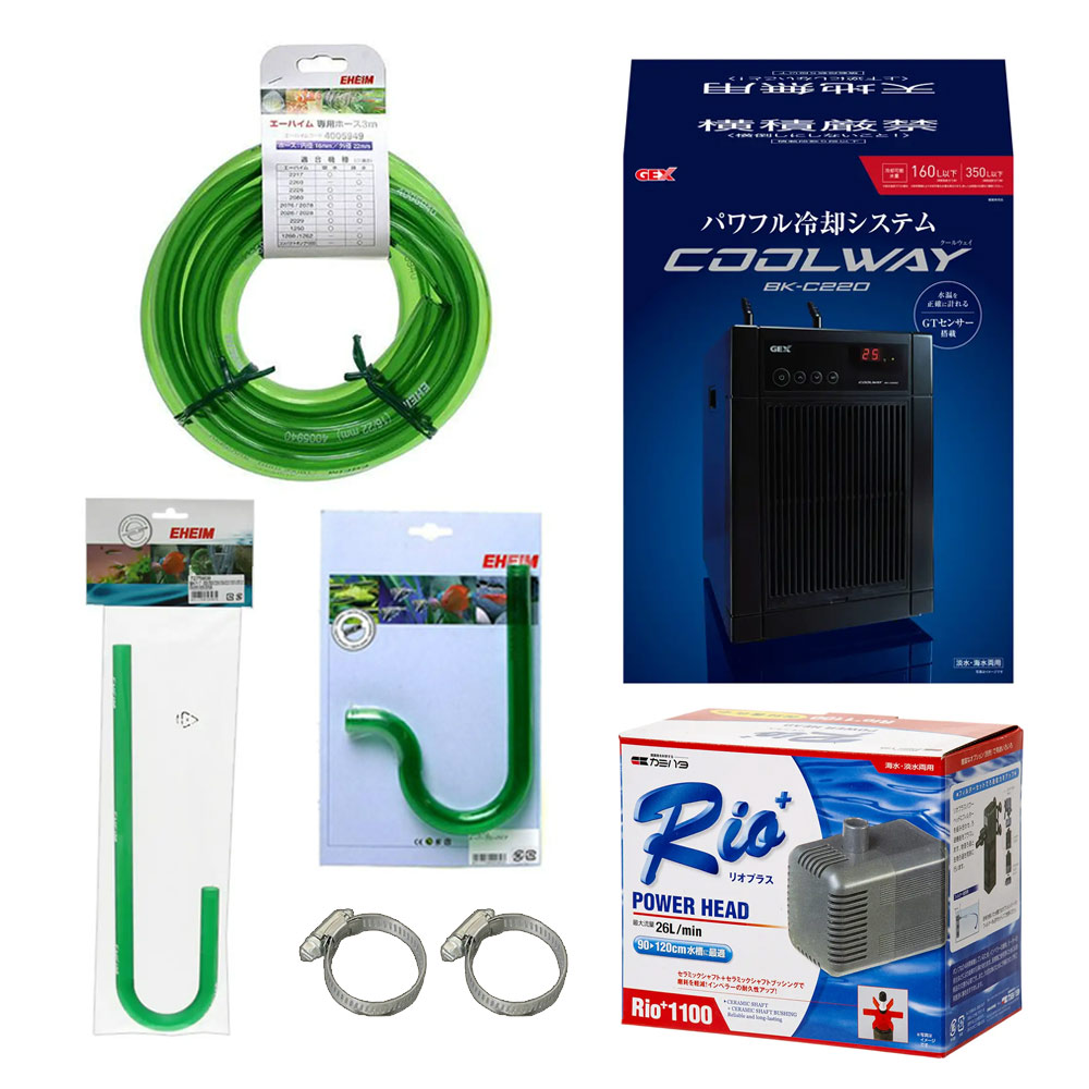 ６０Ｈｚ 海洋博物館用冷房装置 ＧＥＸ クールウェイ ＢＫ－Ｃ２２０＋エーハイム配管工業 フルセット（西日本用）
