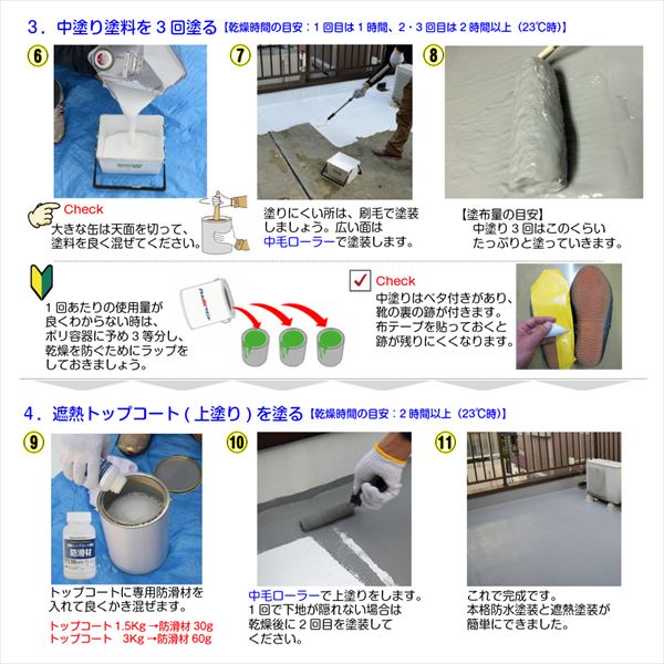 在庫限り アトムハウスペイント 水性防水塗料 8セット 中塗り:ホワイト ウレタン防水以外の旧塗膜塗り替え FRP防水 合成ゴムシート素地用 