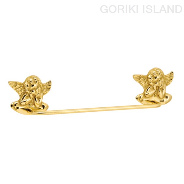 エンジェル タオルバー S レトロ アンティーク 真鍮金具 GORIKIISLAND(ゴーリキアイランド)