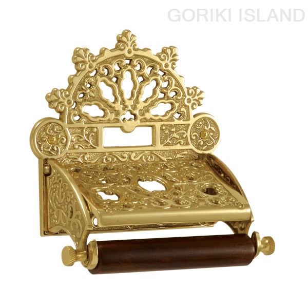 トイレットペーパーホルダー TPH CL DC レトロ アンティーク 真鍮金具 GORIKIISLAND(ゴーリキアイランド)|ものうりばPlantz