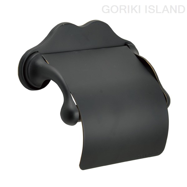 トイレットペーパーホルダー TPH 2 BK レトロ アンティーク 真鍮金具 GORIKIISLAND(ゴーリキアイランド)|ものうりばPlantz