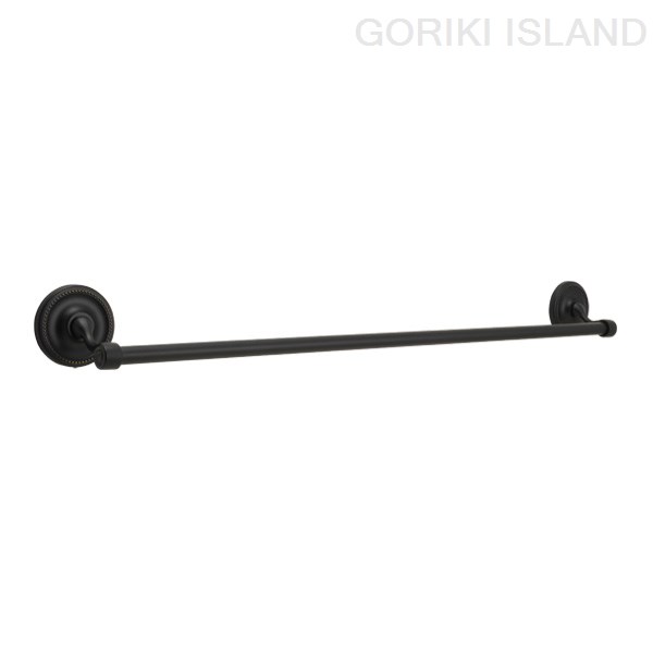 タオルバー 68 PB BK レトロ アンティーク 真鍮金具 GORIKIISLAND(ゴーリキアイランド)