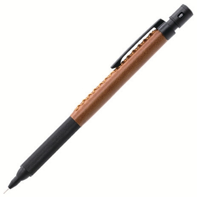 ラダイト テックドロー2 レザーモデル 0.5mm シャーペン シャープペンシル CA キャメル ブッテーロレザー軸 TechDraw2 Leather Model ButteroCA|ものうりばPlantz