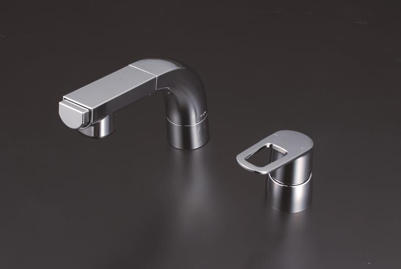 水栓 洗面用シングルレバー FSL120DKCT KVK