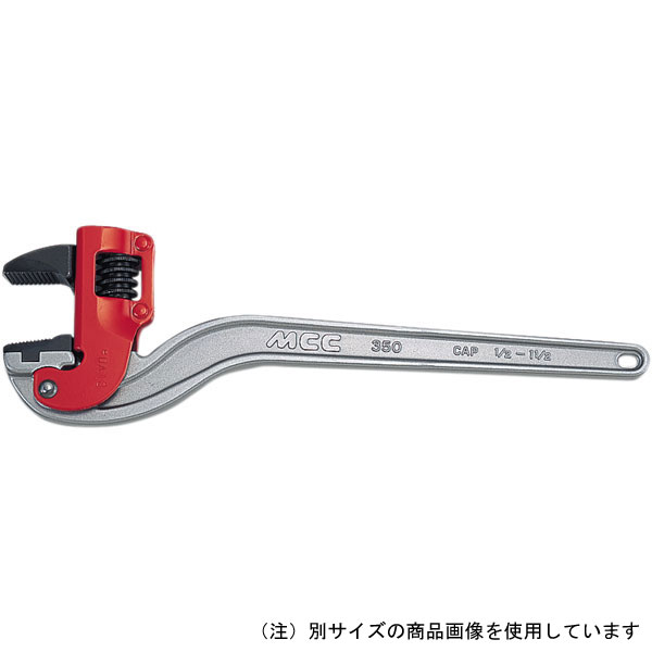 MCC CWVDA450 コーナーレンチアルミ白塩ビ被覆 450 DIY・ガーデニング 工具 日曜大工