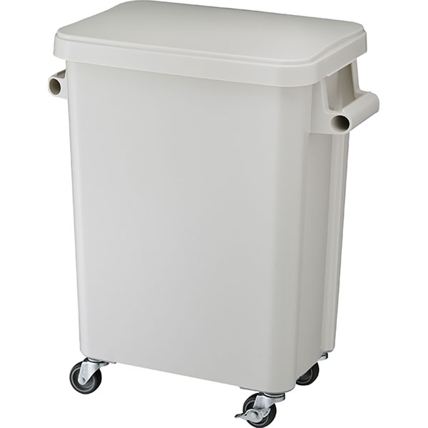 RISU リス 業務用ゴミ箱 GGYK001 厨房用キャスターペール 45L グレー 家庭用品 業務用清掃用品 掃除 ゴミ容器 ゴミ箱 ダストボックス|ものうりばPlantz