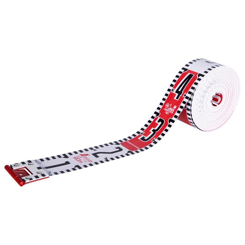 ロッドテープ ガラス繊維製 20m巾60mm クリアパック JIS #77240 シンワ測定