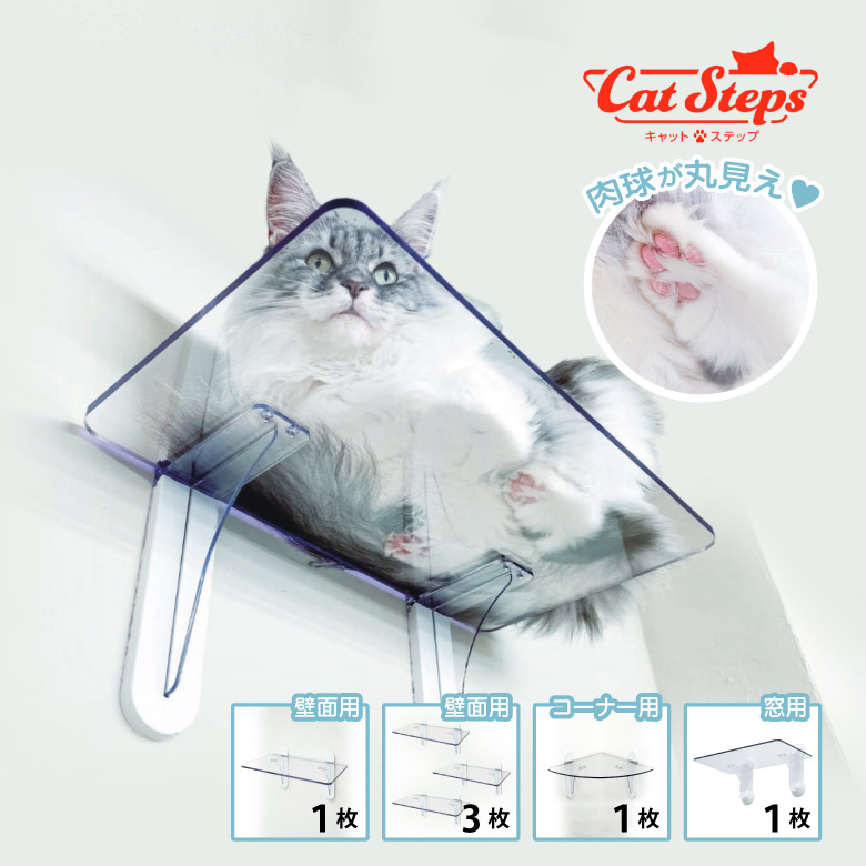 楽天市場】タカラ産業 PE4022 キャットステップ （窓用） ペット用品