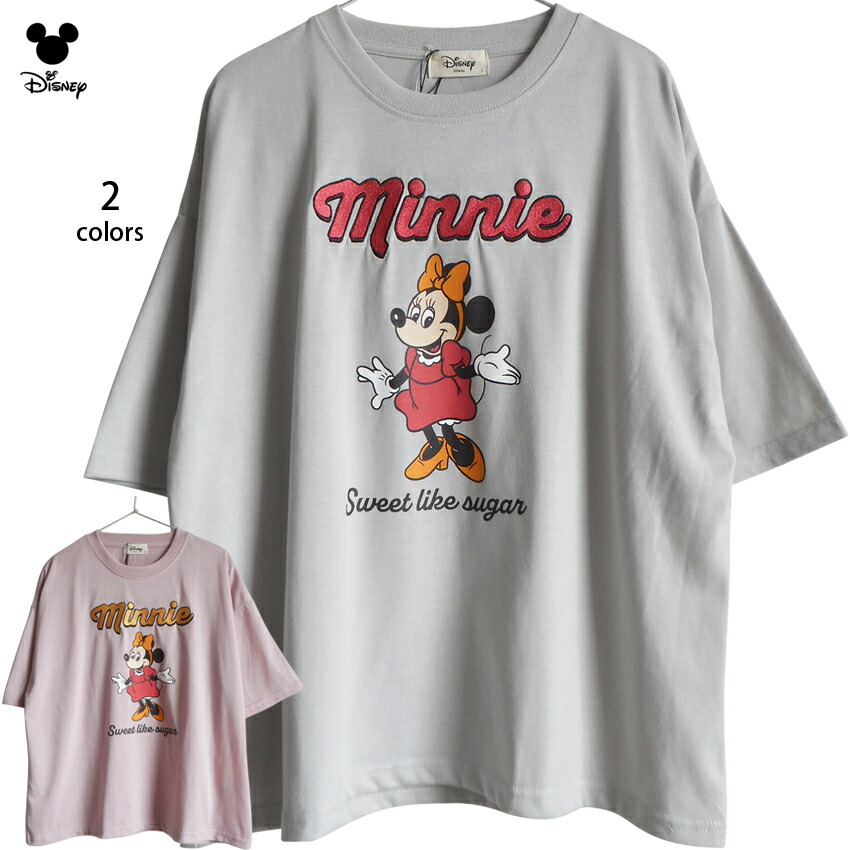 楽天市場】送料無料 Tシャツ 7分袖 ミッキー レディース メンズ
