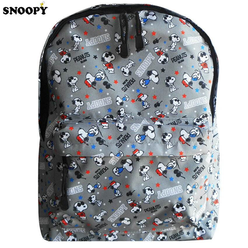 楽天市場 リュック スヌーピー Snoopy Peanuts サングラス ナイロン グレー 総柄 おしゃれ かわいい レディース キッズ 男の子 女の子 軽量 ディパック 遠足 運動会 パステル 新学期 プラスチカネットショップ