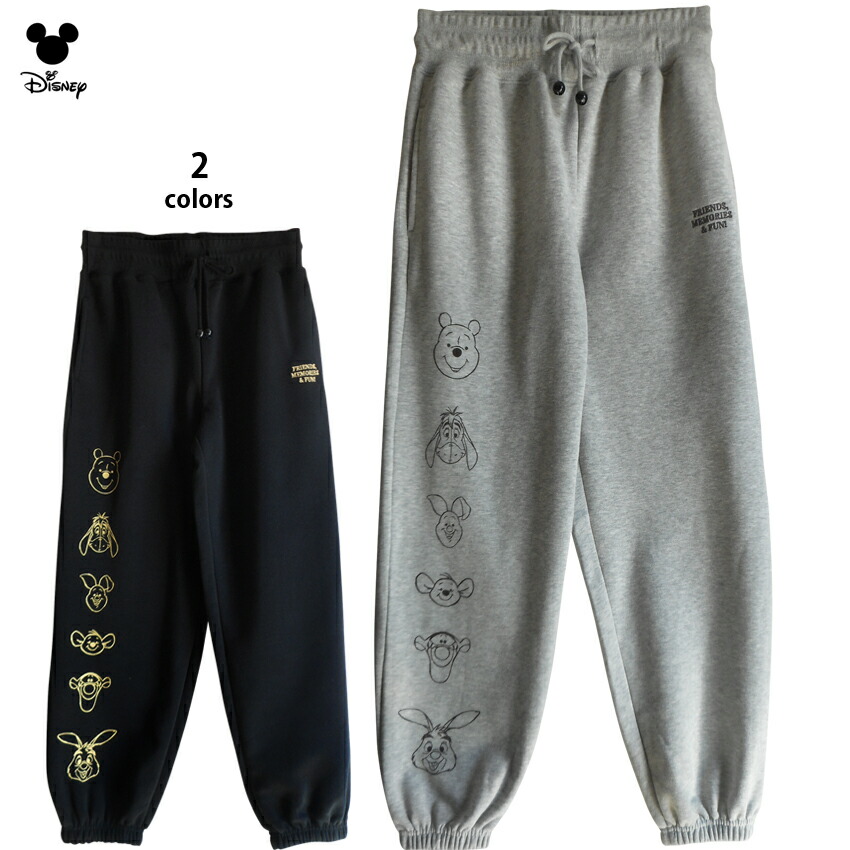楽天市場】送料無料 スウェットパンツ ミッキーマウス BIGフェイス
