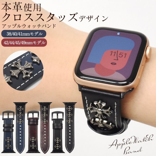 Apple - Apple Watch 38mm [ブラッククラシックバックル]本体 新品 Apple Watch レザーバンド (色：ブラック)|AppleWatch用