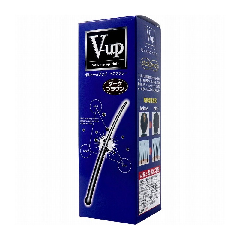 楽天市場 おひとり様3個まで限定価格 ピノーレ V Up ボリュームアップ ヘアスプレー 0g ダークブラウン 増毛スプレー ボリュームアップスプレー かつら薄毛隠し 薄毛対策 ハゲ隠し はげ隠し プラチナｓｈｏｐ