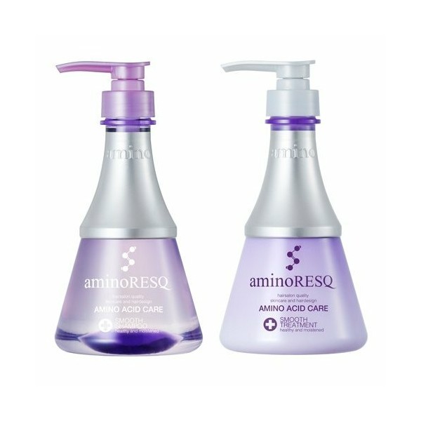 【おまけ付】アミノレスキュー スムース＆ダメージ シャンプー&トリートメントのセット(各400mL)+ヘアケアorコスメ商品1点の福袋！アミノ酸シャンプー ＆トリートメント (aminoRESQ)地肌のスキンケア アクアノア スムース＆ダメージ【送料無料】【ポイントUP】