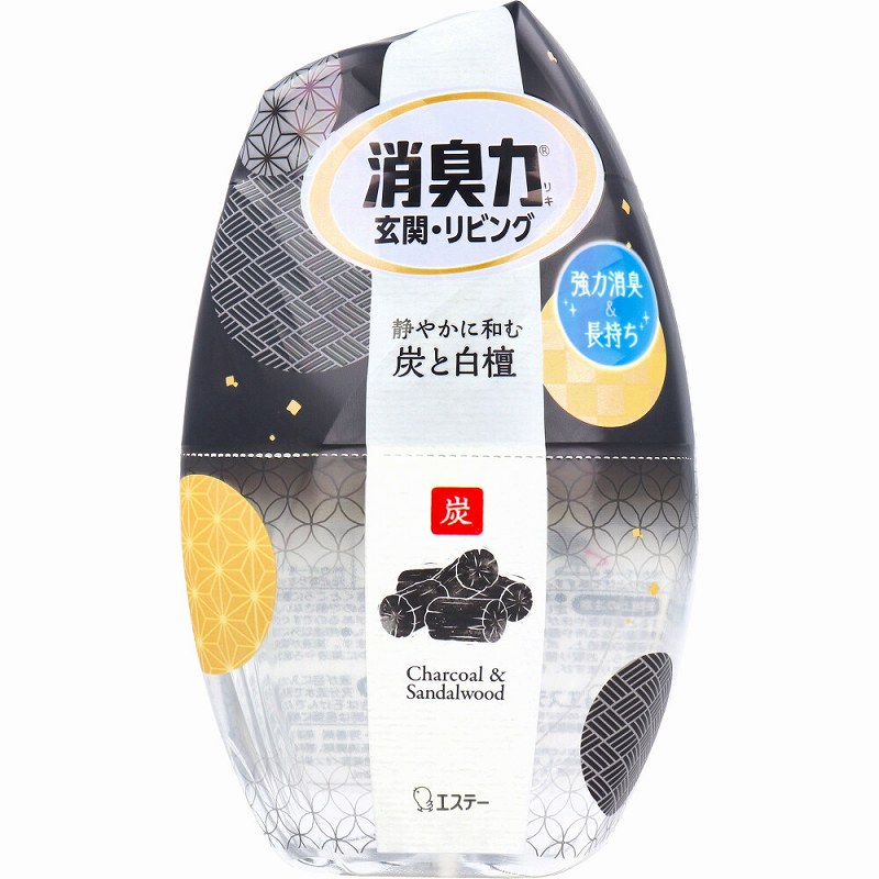 楽天市場 お部屋の消臭力 玄関 リビング用 炭と白檀の香り 400ml玄関 寝室 リビング 消臭 脱臭 嫌な臭い カビ臭 プラチナショップ プラチナshop プラチナｓｈｏｐ