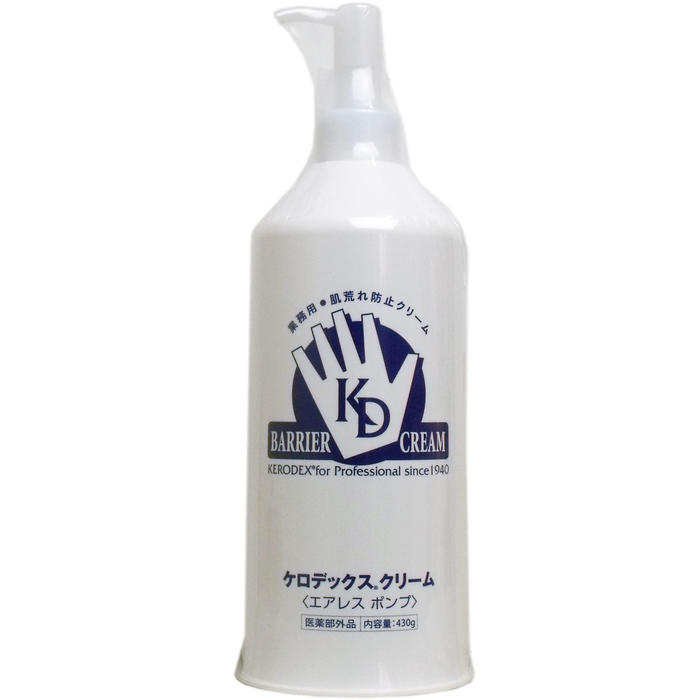 楽天市場 ケロデックスクリーム ポンプタイプ ４３０ｇ 業務用 皮膚保護クリーム 佐鳴 薬用ハンドクリーム プラチナｓｈｏｐ