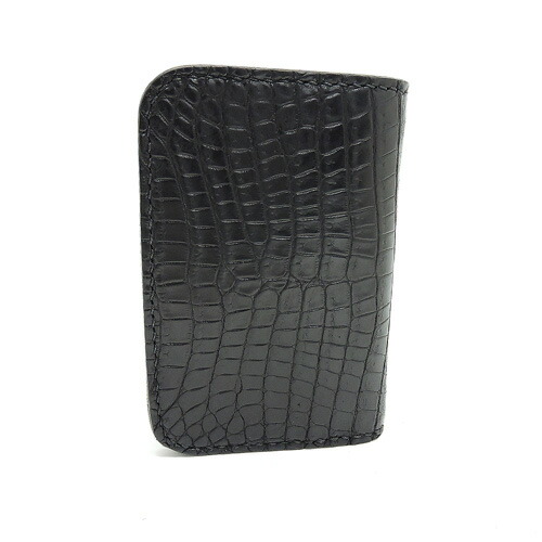 h*e様 スモールクロコダイル 本革 サドルレザー ウォレット 長財布 検 レッ h*e様 スモールクロコダイル 本革 サドルレザー ウォレット 長