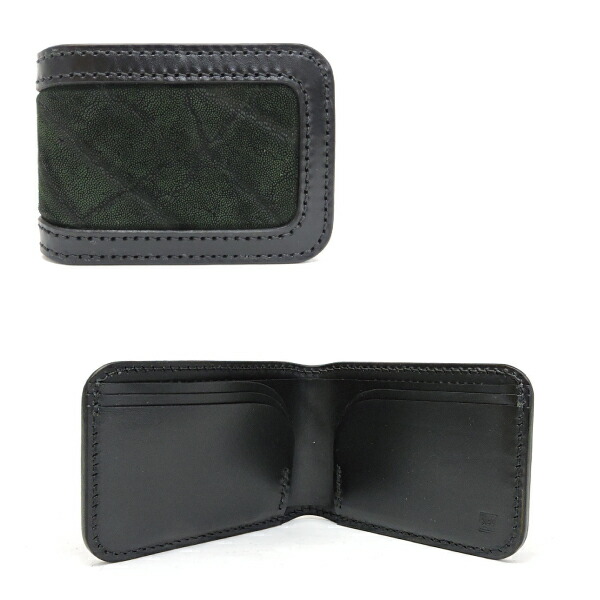 ノ*ん様 黒羽 折り財布 ノ*ん様 黒羽 折り財布