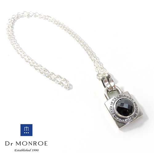 ドクターモンロー Dr MONROE シルバー ストーンCZ アクセサリー 南京錠