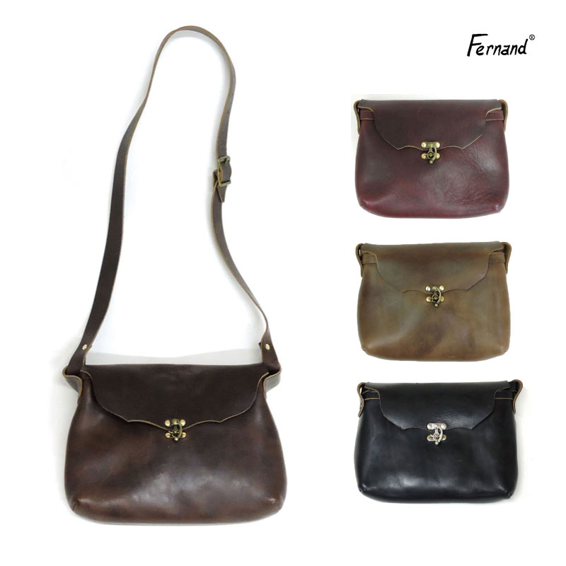 Fernand Horizontal ILatch Pouch L ラージ 黒 Fernand Horizontal ILatch Pouch L ラージ 黒