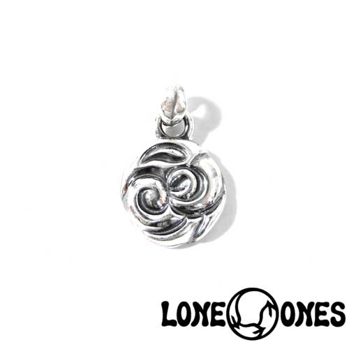 LONE ONES ロンワンズ loneones レナードカムホート LEONARD KAMHOUT シルバーアクセ シルバージュエリー アメリカ製 MF Pendant: MF Pendant: Soul Mate - Small ソールメイトSサイズ/シルバー/ペンダント|PLATINISM店