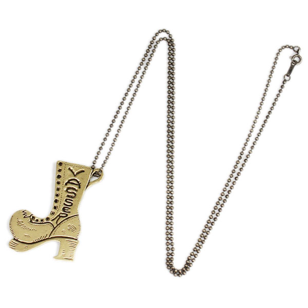 【VASSER】バッサー送料無料　Bootsman's Bottle Opener Pendant Brass(ブーツマンズボトルオープナーペンダント)w/Chain 70cm/ペンダント/ブーツ/真鍮/栓抜き/チェーンセット/メンズ/レディース｜PLATINISM店
