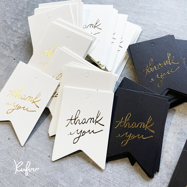 楽天市場】□在庫限り□ 日本製 Thank You Tags【クラシカル 50枚入  