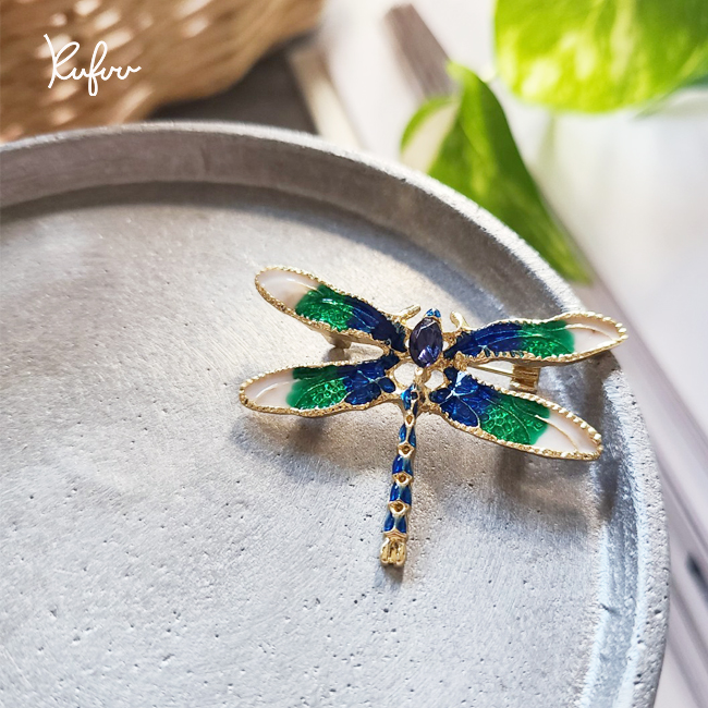 楽天市場】【アフターSALE】ポッキリ1000円 ブローチ 勝ち虫トンボ