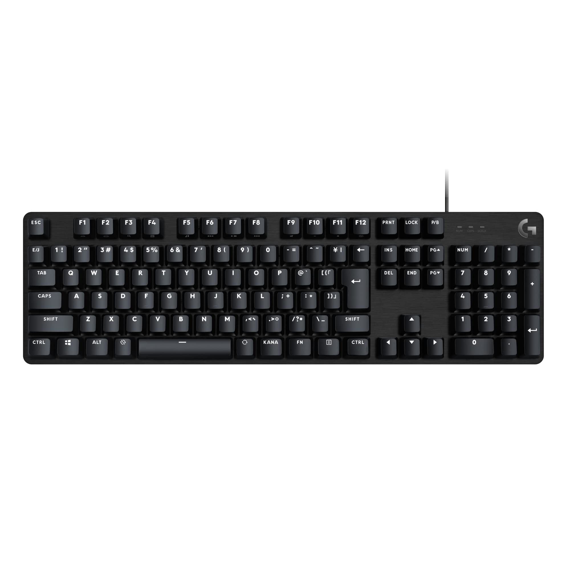 Logicool G ゲーミングキーボード G413SE 有線 日本語配列 高耐久性 PTB キーキャップ ゲーミング キーボード メカニカルキーボード G413 PC