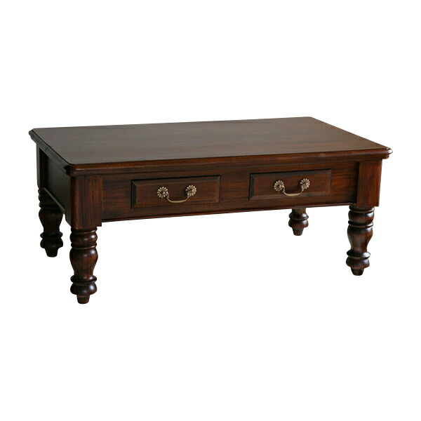 楽天市場】送料無料 新品 マホガニー 無垢材 アンティーク調 センター