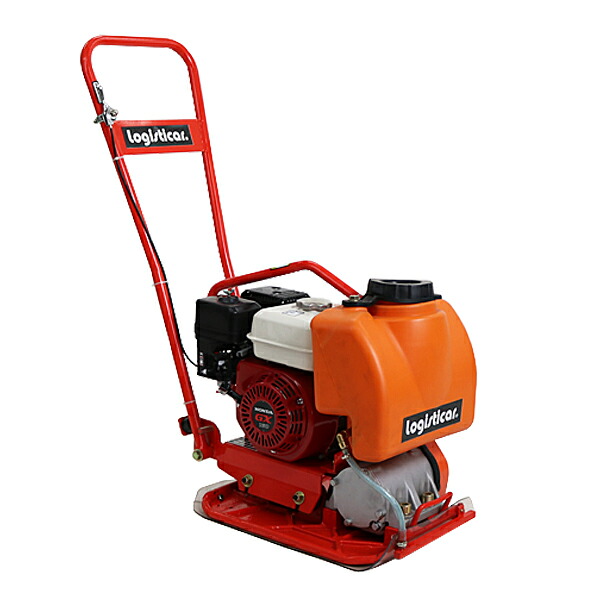 プレートコンパクター Honda GX160内蔵 4ストロークエンジン 5.5馬力 約61kg 散水タンク付き ラバーマット付き 転圧機 転圧機械 振動コンパクター プレートランマ&mdash; 転圧プレート ランマ&mdash; 工事現場 舗装工事 建設機械 振動 締め固め 機械 ホンダ 送料無料 platecompactorp10｜Dorado