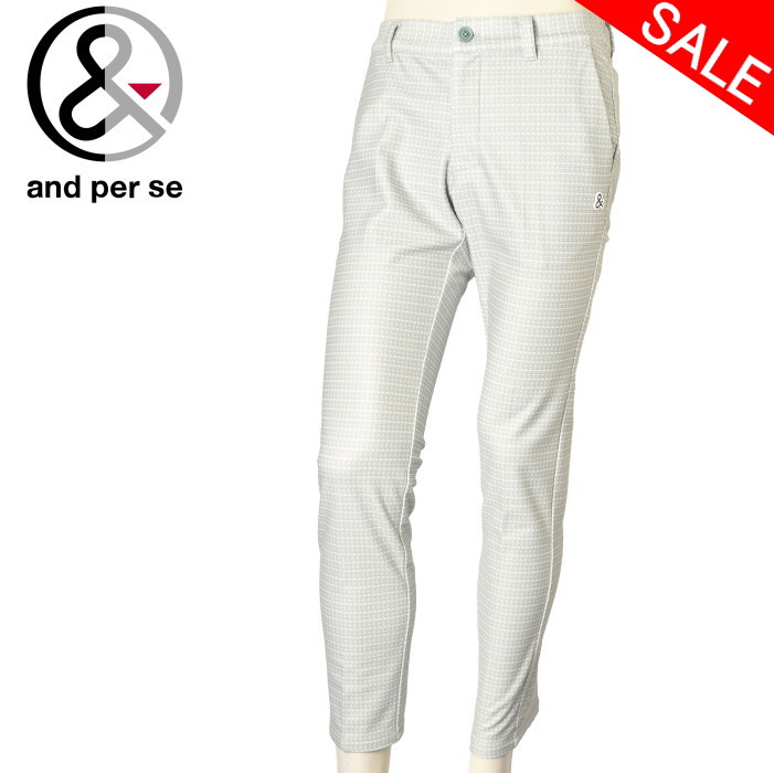 and per se FLEX MAGIC AIR パンツ　ホワイト 50％OFF！セール！アンパスィ/and per se (秋冬モデル