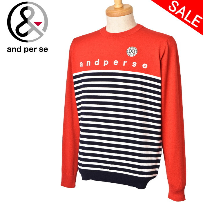 楽天市場】【30%OFF SALE】and per se アンパスィ メンズ ゴルフウェア