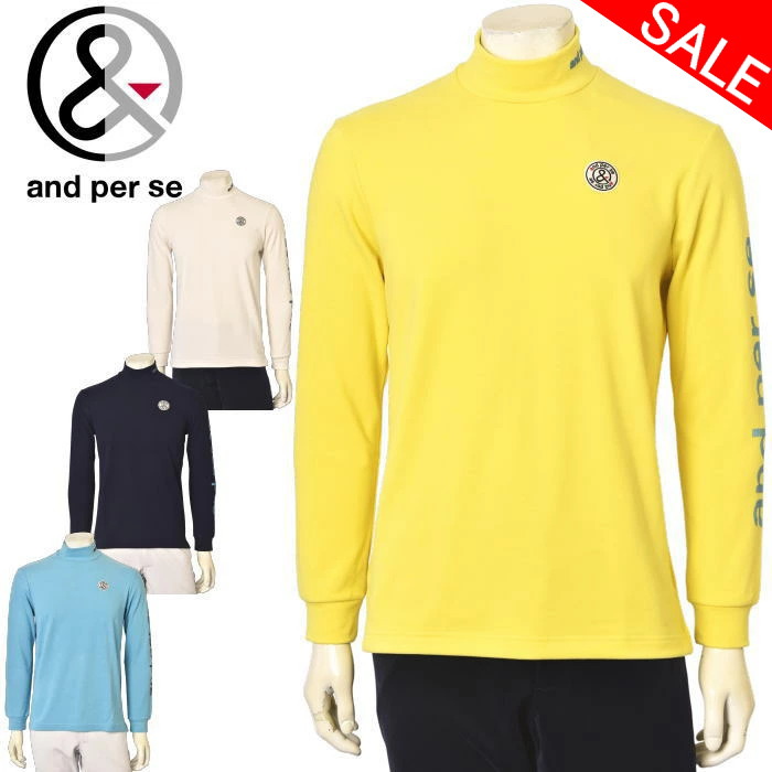 楽天市場】【20%OFF SALE】and per se アンパスィ ゴルフウェア メンズ