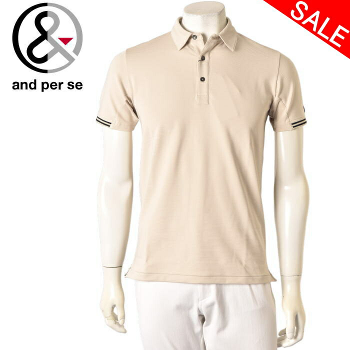 30％OFFセールアンパスィ and per se半袖スポーツシャツ メンズ 春夏品目 貨物輸送無料M-L-LL トップス ゴルフ アンパスィ ams9635w3最強送りとどける 降車口