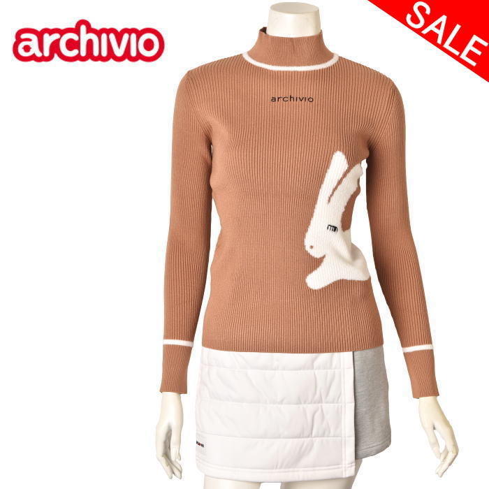 楽天市場】50％OFFセールアルチビオ archivioハイネックハーフ