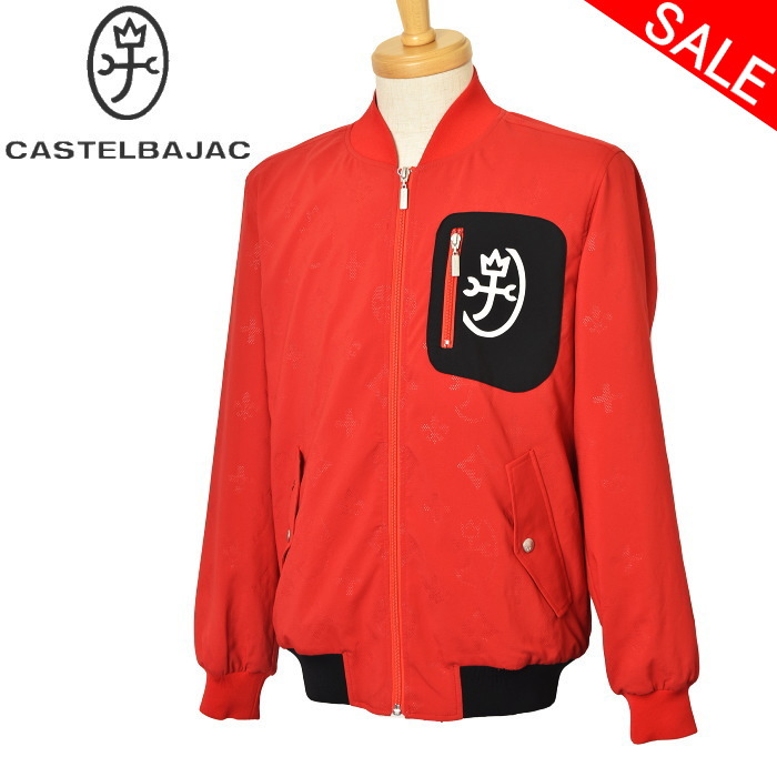 50％OFFセールカステルバジャック CASTELBAJACジップアップブルゾン メンズ 2023春夏新作 貨物輸送無料M-L-LL トップス カス電話を掛ける バジャック 服