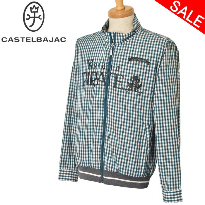 カステルバジャック CASTELBAJAC サッカーブルゾン メンズ 2026春夏新作 送料無料 M-L-LL トップス カステル バジャック 服 7216112106 最強配送