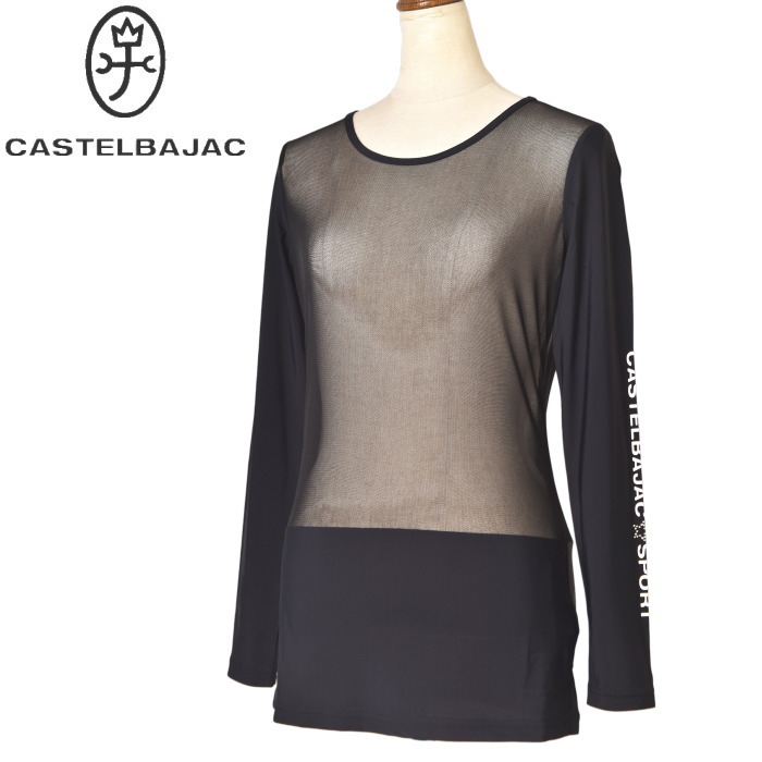 カステルバジャック CASTELBAJAC 運動競技 ゴルフ長袖肌付きプルオーバー レディース 2026春夏新作 貨物輸送無料M-L-LL トップス カス電話を掛ける バジャック ゴルフお召しもの 服 7246271208最強送りとどける