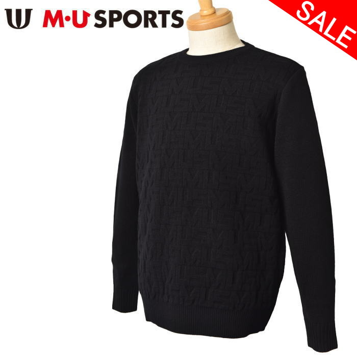 40%OFFセールMUスポーツ ゴルフ M・U SPORTSクルーネックセーター メンズ 2024秋冬新作 送料無料M-L-LL トップス エムユースポーツ最強配送 アウトレット|ATELIER PLATON アトリエプラトン
