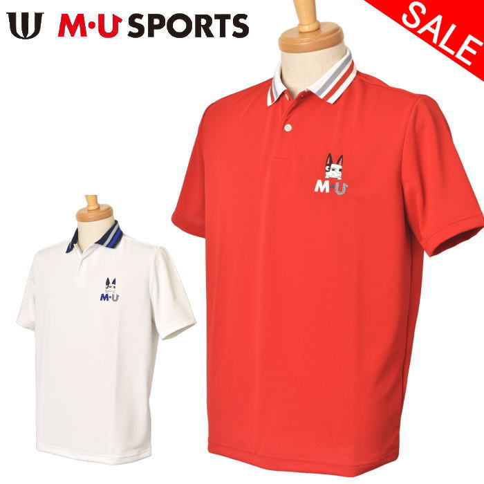50％OFF大売り出しMU運動競技 ゴルフ M・U SPORTS半袖スポーツシャツ メンズ 2025春夏新作 貨物輸送無料M-L-LL トップス エムユースポーツ最強送りとどける 逃げ口