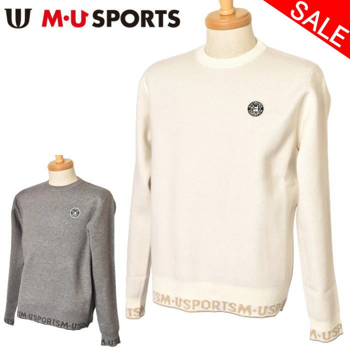 50％OFFセールMUスポーツ ゴルフ M・U SPORTSクルーネックセーター ニット メンズ 2025秋冬新作 送料無料M-L-LL トップス エムユースポーツ 700r7200最強配送 アウトレット｜ATELIER PLATON アトリエプラトン