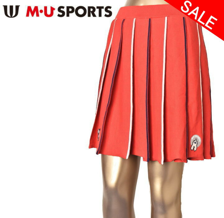 ニットスカート レディース MUスポーツ MUSPORTS ゴルフウェア 701h8522k MUスポーツ M.U SPORTS ニットスカート レディス : GDO