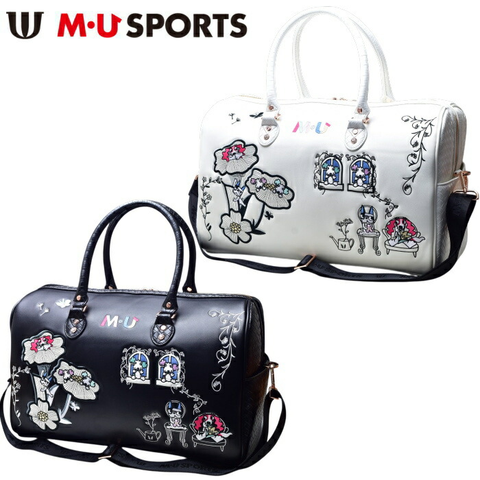 楽天市場】MU SPORTS エム ユー スポーツ トート型 ボストンバッグ