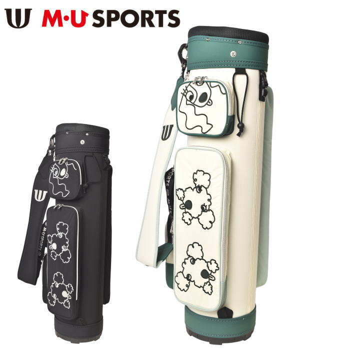 楽天市場】MUスポーツ ゴルフ M・U SPORTSキャディバッグ レディース