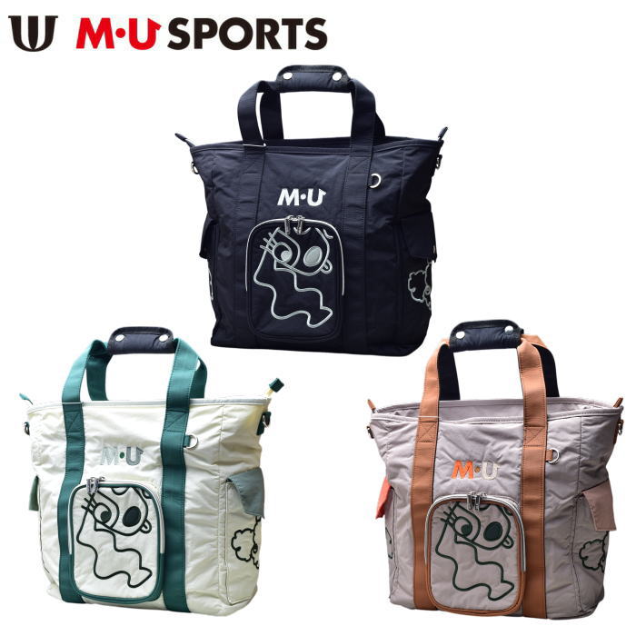 MUスポーツ ゴルフ M・U SPORTS ボストンバッグ ユニセックス メンズ レディース 2025春夏新作 送料無料 カバン エムユースポーツ 最強配送 14,630円